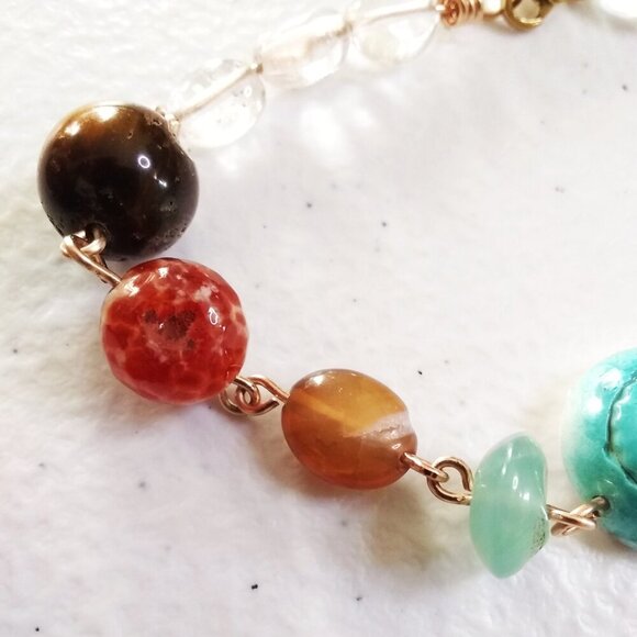 Crafted by Hand & Guided by Spirit! Soulful Chakra Bracelet! High End City Chic - Picture 5 of 13